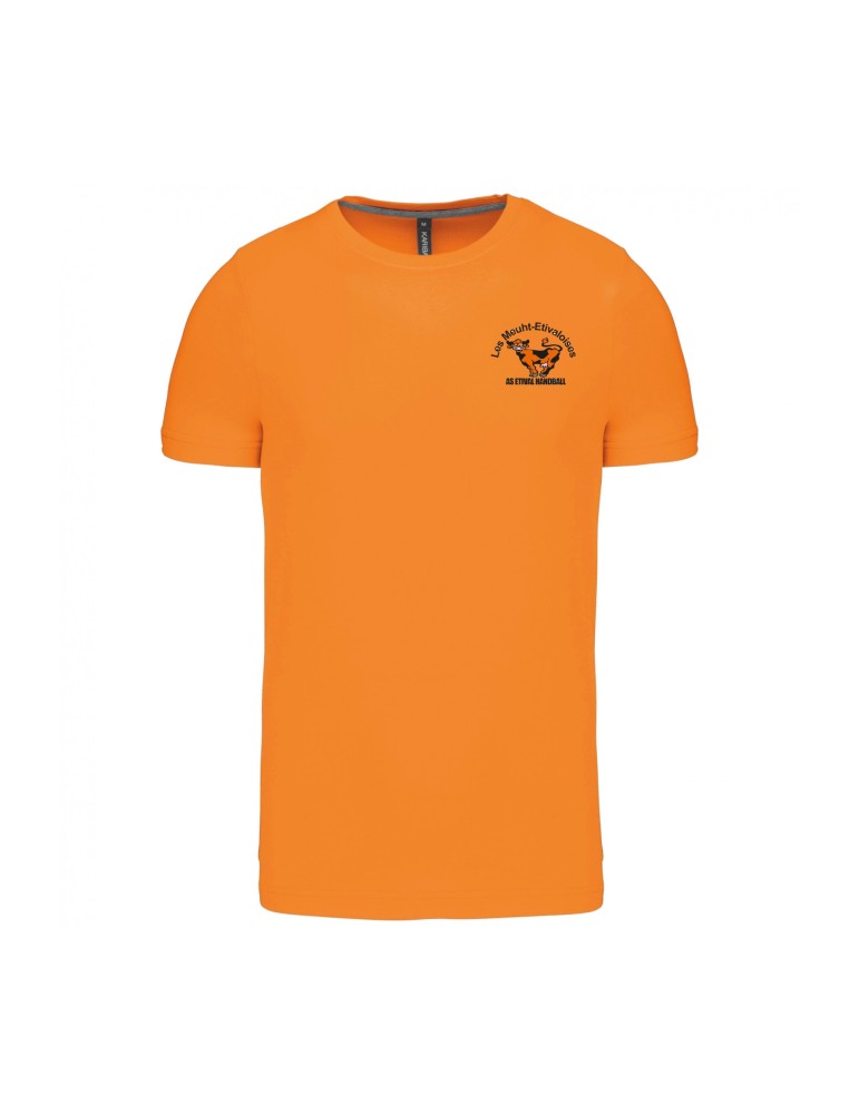 T-shirt unisexe Noir ou Orange Etival Handball