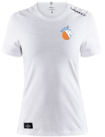 T-shirt CRAFT Homme/Junior Blanc ou Bleu ACCBasket