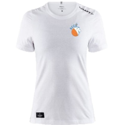 T-shirt CRAFT Femme Blanc ou Bleu ACCBasket