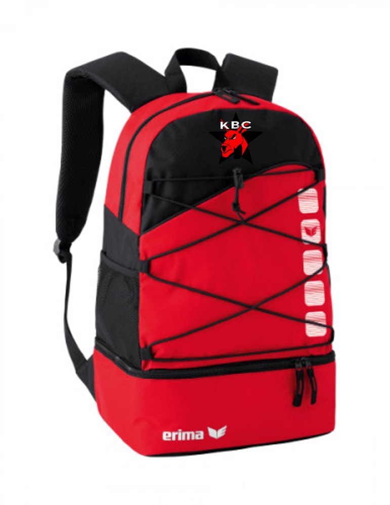 Sac dos ERIMA Rouge KBC Ecommoy rueduclub