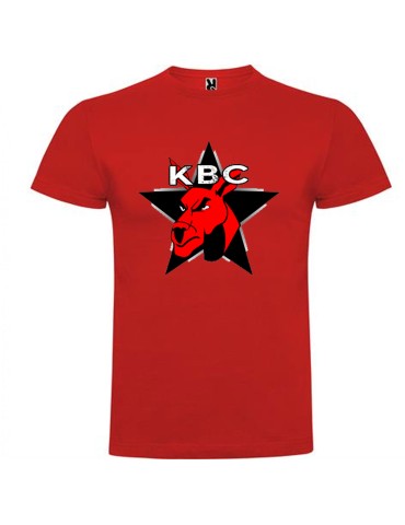 T-shirt Uni Rouge KBC Ecommoy