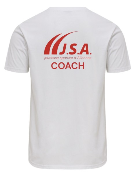 T-shirt JSA Natation Hummel | Blanc