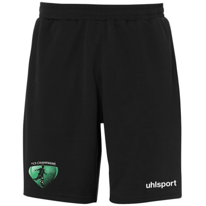 Short de sortie Uhlsport Noir/Vert FCS Champagné