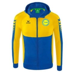 Veste à capuche ERIMA Bleu/Jaune Tinténiac - Combourg handball