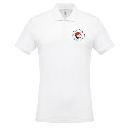 Polo Noir / Blanc / Rouge Judo Club Sabolien