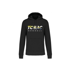 Sweat à capuche Noël Coloris Noir TCHBC