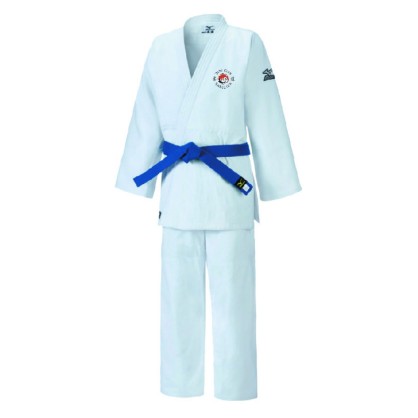 Kimono Mizuno Blanc KEIKO 2 Judo Club Sabolien (logo brodé)