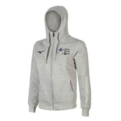 Sweat capuche Mizuno Gris JCM