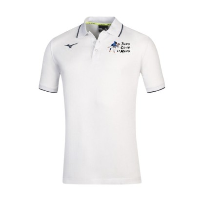 Polo Mizuno Marine ou Blanc JCM