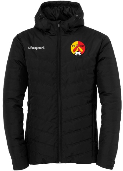 Doudoune Hiver Uhlsport noir (logo brodé)