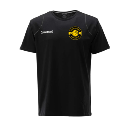T-shirt SPALDING Noir/Gris GUIPRY-MESSAC