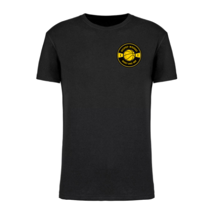 T-shirt coton noir GUIPRY-MESSAC