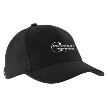Casquette Noir TTC Parigné (logo brodé)