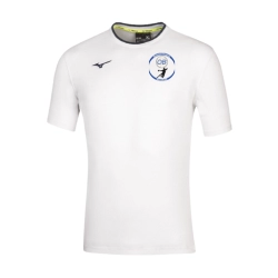 T-shirt MIZUNO Bleu roy ou Blanc OBH