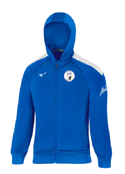 Veste zip capuche MIZUNO Bleu roy OBH