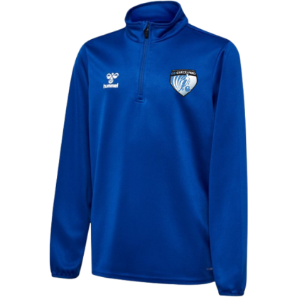 Veste 1/4 zippée Bleu/Noir Hummel USG