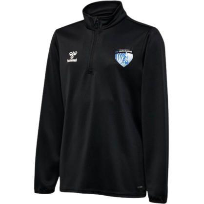 Veste 1/4 zippée Bleu/Noir Hummel USG