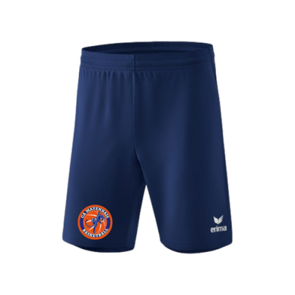 Short Erima Bleu marine/Blanc CA Mayennais Basketball