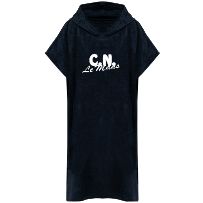 Poncho marine CN DU MANS (logo brodé)