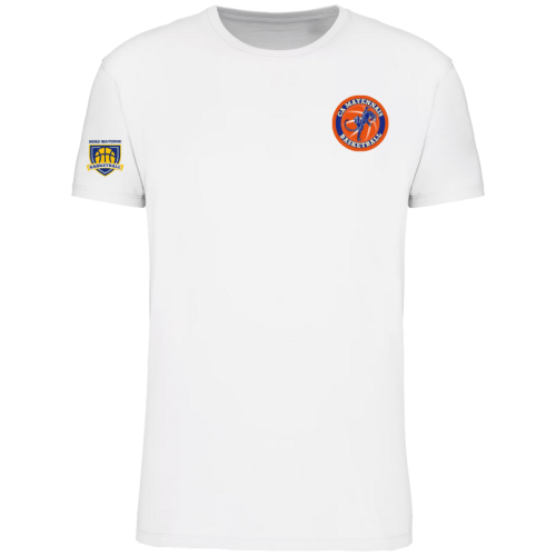 T-shirt Blanc CA Mayennais...