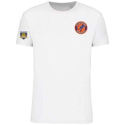 T-shirt Blanc CA Mayennais Basketball