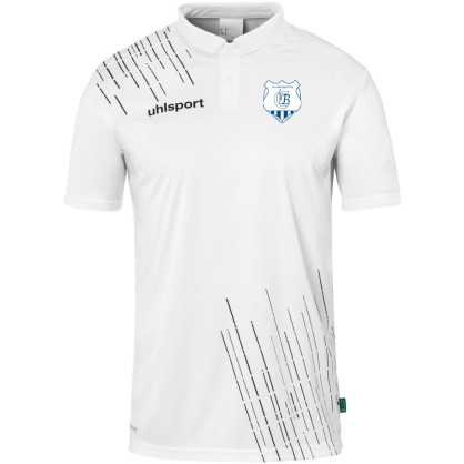 Polo Uhlsport Bleu/Blanc US BAZOUGES-CRE
