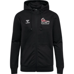 Veste zip à Capuche USDH Hummel Adulte/Junior