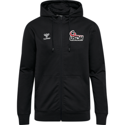 Veste zip à Capuche USDH Hummel Adulte/Junior