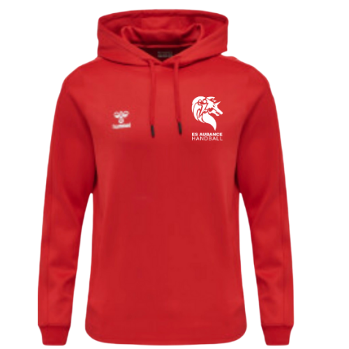 Sweat capuche Hummel rouge...