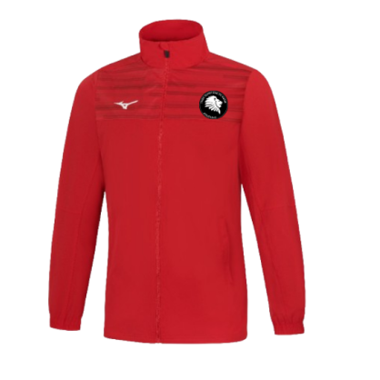 Veste zippée Mizuno Rouge SOM Athlétisme