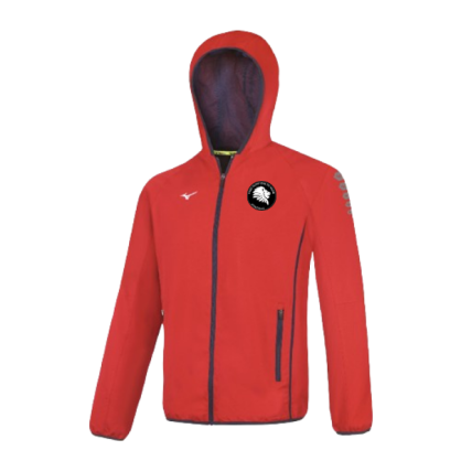 Veste à capuche Mizuno Rouge SOM Athlétisme