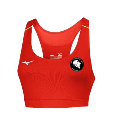 Brassière Femme Mizuno Rouge SOM Athlétisme