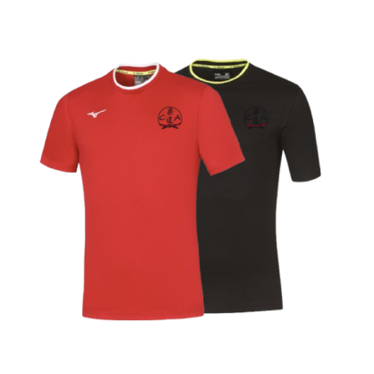 Maillot Mizuno Rouge ou Noir Judo Club Alizéen