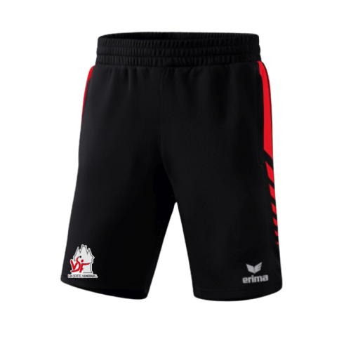 Short Erima Noir/Rouge VSF...