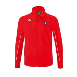 Veste d'entraînement zippée Erima Rouge US Argenton Handball