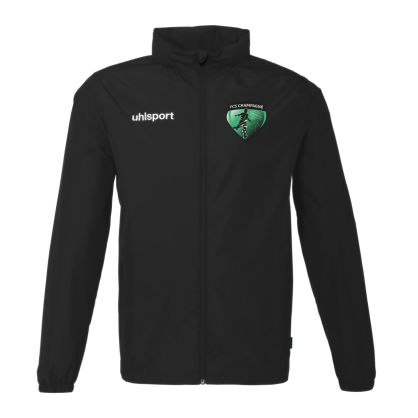Coupe vent UHLSPORT noir FCS CHAMPAGNE