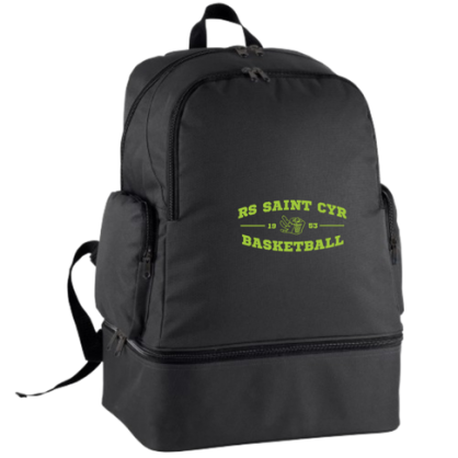 Sac à dos noir RS St Cyr Basketball