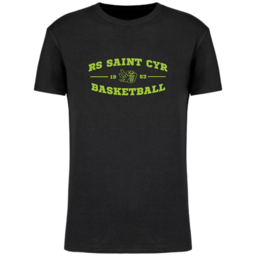 T-shirt Noir RS St Cyr...