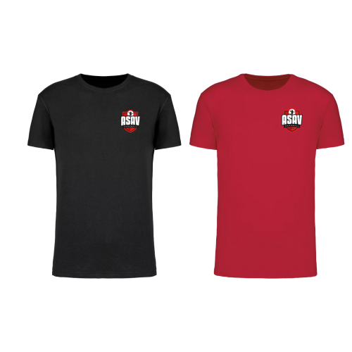 T-shirt Noir ou Rouge ASAV...