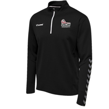 Veste demi Zip HMLAUTHENTIC Ancienne gamme coupe homme USDH (stock magasin)