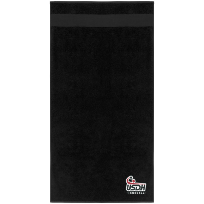 Serviette de bain Noir Hummel USDH Hummel