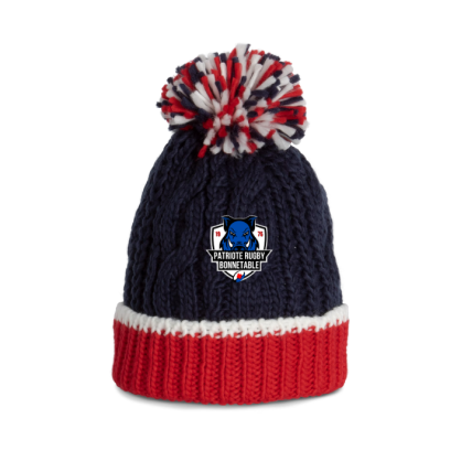 Bonnet de Noël Patriote de Bonnétable (logo brodé)