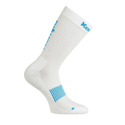 Chaussette Kempa Blanc/Bleu Ciel TCHB