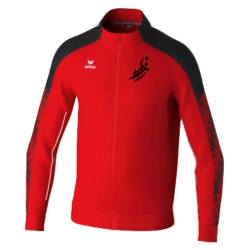 Veste zip ERIMA rouge/noir HBC SIERENTZ