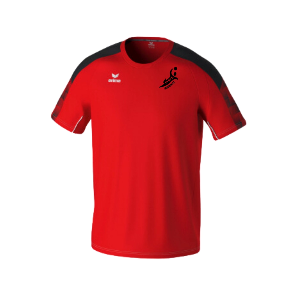 Maillot training noir/rouge ERIMA HBC SIERENTZ