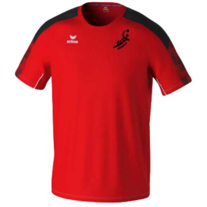 Maillot training noir/rouge ERIMA HBC SIERENTZ