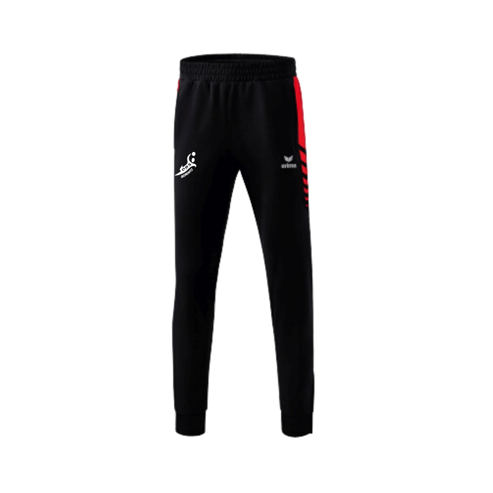 Pantalon jogging noir/rouge ERIMA HBC SIERENTZ