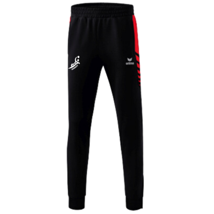 Pantalon jogging noir/rouge ERIMA HBC SIERENTZ