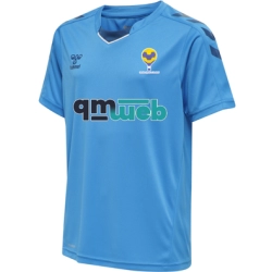 Maillot Hummel Bleu ciel Clamecy (3 logos)