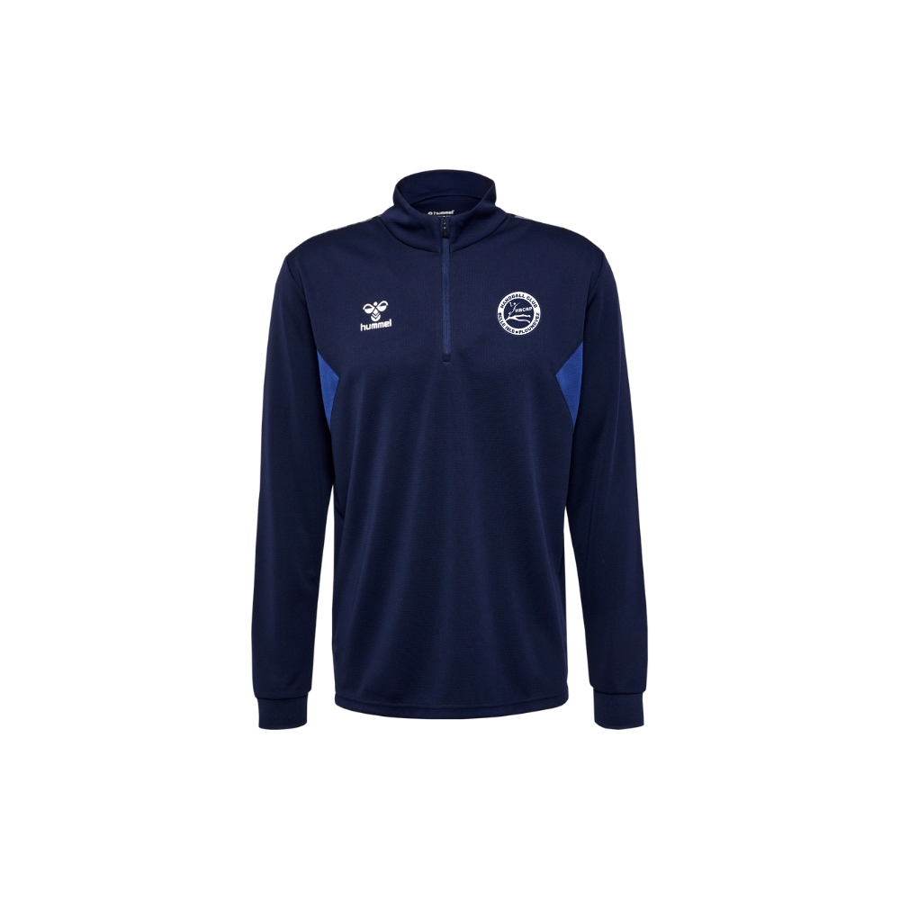 Veste 1/4 zippée Hummel Bleu marine Belle-Isle Plounevez
